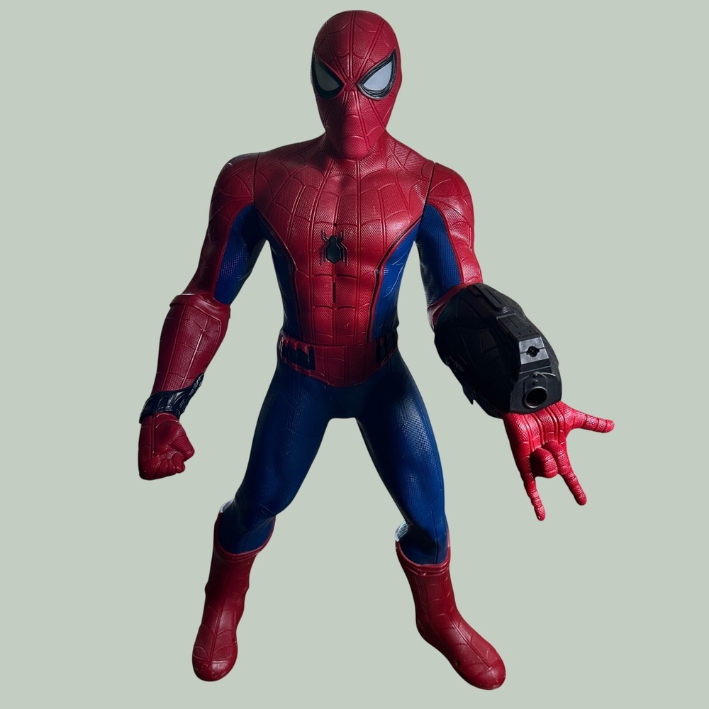 Marvel Spider-Man 24" Action Figure Boy OS Red Blue Homecoming Tech Suit Kid